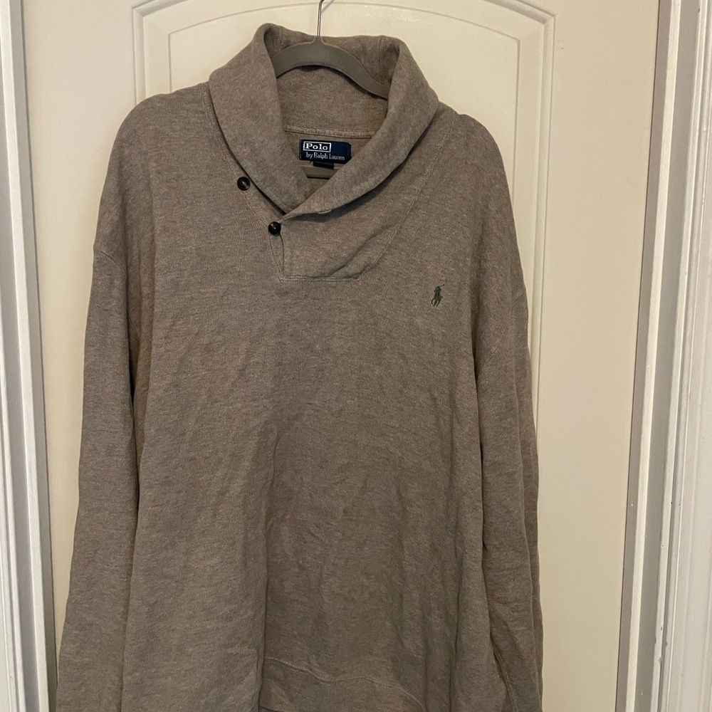 Mens polo sweater